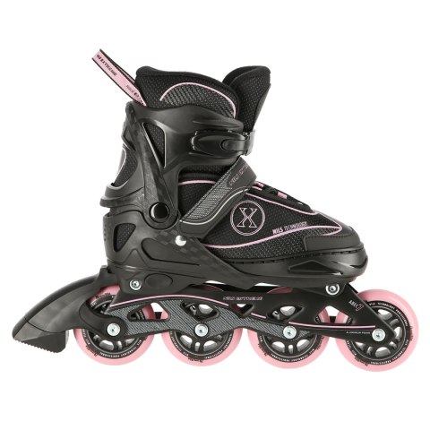 NA11008 CZARNO-RÓŻOWY ROZM. L (39-42) ŁYŻWOROLKI NILS EXTREME NILS EXTREME NA11008 CZARNO-RÓŻOWY ROZM. L (39-42) ŁYŻWOROLKI NILS EXTREME NILS EXTREME