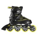 NA11008 CZARNO-ŻÓŁTY ROZM. L (39-42) ŁYŻWOROLKI NILS EXTREME NILS EXTREME