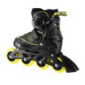 NA11008 CZARNO-ŻÓŁTY ROZM. L (39-42) ŁYŻWOROLKI NILS EXTREME NILS EXTREME