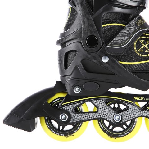 NA11008 CZARNO-ŻÓŁTY ROZM. L (39-42) ŁYŻWOROLKI NILS EXTREME NILS EXTREME NA11008 CZARNO-ŻÓŁTY ROZM. L (39-42) ŁYŻWOROLKI NILS EXTREME NILS EXTREME