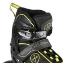 NA11008 CZARNO-ŻÓŁTY ROZM. L (39-42) ŁYŻWOROLKI NILS EXTREME NILS EXTREME