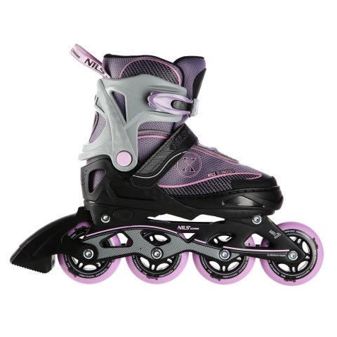NA11008 SZARO-FIOLETOWY ROZM. L (39-42) ŁYŻWOROLKI NILS EXTREME NILS EXTREME NA11008 SZARO-FIOLETOWY ROZM. L (39-42) ŁYŻWOROLKI NILS EXTREME NILS EXTREME