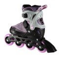 NA11008 SZARO-FIOLETOWY ROZM. L (39-42) ŁYŻWOROLKI NILS EXTREME NILS EXTREME