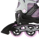 NA11008 SZARO-FIOLETOWY ROZM. L (39-42) ŁYŻWOROLKI NILS EXTREME NILS EXTREME