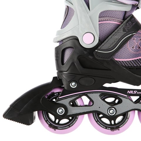 NA11008 SZARO-FIOLETOWY ROZM. L (39-42) ŁYŻWOROLKI NILS EXTREME NILS EXTREME NA11008 SZARO-FIOLETOWY ROZM. L (39-42) ŁYŻWOROLKI NILS EXTREME NILS EXTREME