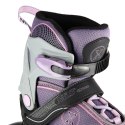 NA11008 SZARO-FIOLETOWY ROZM. M (35-38) ŁYŻWOROLKI NILS EXTREME NILS EXTREME