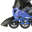 NA11010 CZARNO-NIEBIESKI ROZM. L (39-42) ŁYŻWOROLKI NILS EXTREME NILS EXTREME