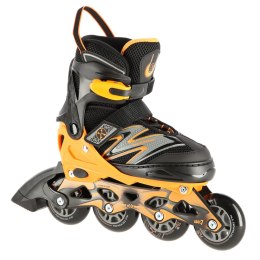 NA11010 CZARNO-POMARAŃCZOWY ROZM. L (39-42) ŁYŻWOROLKI NILS EXTREME NILS EXTREME