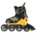 NA11010 CZARNO-POMARAŃCZOWY ROZM. M (35-38) ŁYŻWOROLKI NILS EXTREME NILS EXTREME