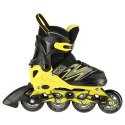 NA11010 CZARNO-ŻÓŁTY ROZM. L (39-42) ŁYŻWOROLKI NILS EXTREME NILS EXTREME