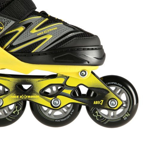 NA11010 CZARNO-ŻÓŁTY ROZM. L (39-42) ŁYŻWOROLKI NILS EXTREME NILS EXTREME NA11010 CZARNO-ŻÓŁTY ROZM. L (39-42) ŁYŻWOROLKI NILS EXTREME NILS EXTREME