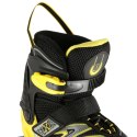 NA11010 CZARNO-ŻÓŁTY ROZM. L (39-42) ŁYŻWOROLKI NILS EXTREME NILS EXTREME