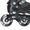 NA11201 CZARNE ROZM. L (39-42) ŁYŻWOROLKI NILS EXTREME NILS EXTREME