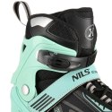 NA11230A MIĘTOWE LED ROZM. L(39-42) ŁYŻWOROLKI NILS EXTREME NILS EXTREME