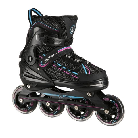 NA1128 CZARNO-FIOLETOWY ROZM. L(39-42) ŁYŻWOROLKI NILS EXTREME NILS EXTREME NA1128 CZARNO-FIOLETOWY ROZM. L(39-42) ŁYŻWOROLKI NILS EXTREME NILS EXTREME