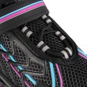NA1128 CZARNO-FIOLETOWY ROZM. L(39-42) ŁYŻWOROLKI NILS EXTREME NILS EXTREME