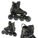 NA1128 CZARNO-LIMONKOWY ROZM. L(39-42) ŁYŻWOROLKI NILS EXTREME NILS EXTREME