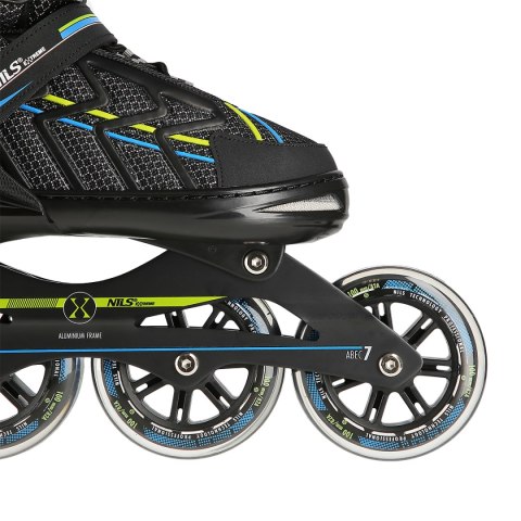 NA1128 CZARNO-LIMONKOWY ROZM. L(39-42) ŁYŻWOROLKI NILS EXTREME NILS EXTREME NA1128 CZARNO-LIMONKOWY ROZM. L(39-42) ŁYŻWOROLKI NILS EXTREME NILS EXTREME