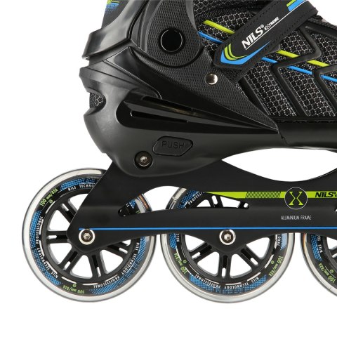 NA1128 CZARNO-LIMONKOWY ROZM. L(39-42) ŁYŻWOROLKI NILS EXTREME NILS EXTREME NA1128 CZARNO-LIMONKOWY ROZM. L(39-42) ŁYŻWOROLKI NILS EXTREME NILS EXTREME