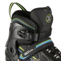 NA1128 CZARNO-LIMONKOWY ROZM. L(39-42) ŁYŻWOROLKI NILS EXTREME NILS EXTREME