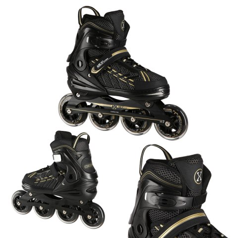 NA1128 CZARNO-ZŁOTE ROZM. XL(43-45) ŁYŻWOROLKI NILS EXTREME NILS EXTREME NA1128 CZARNO-ZŁOTE ROZM. XL(43-45) ŁYŻWOROLKI NILS EXTREME NILS EXTREME