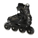 NA1128 CZARNO-ZŁOTE ROZM. XL(43-45) ŁYŻWOROLKI NILS EXTREME NILS EXTREME