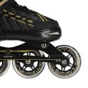 NA1128 CZARNO-ZŁOTE ROZM. XL(43-45) ŁYŻWOROLKI NILS EXTREME NILS EXTREME
