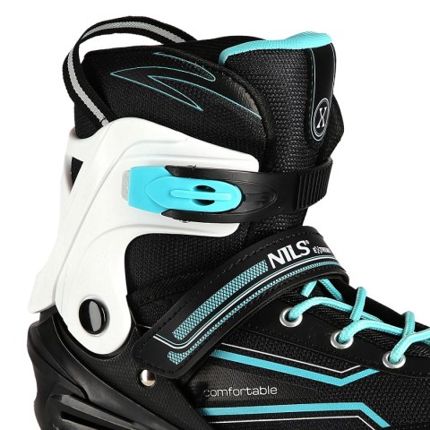 NA1169A TURKUSOWE ROZM. L(39-42) ŁYŻWOROLKI NILS EXTREME NILS EXTREME NA1169A TURKUSOWE ROZM. L(39-42) ŁYŻWOROLKI NILS EXTREME NILS EXTREME