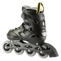 NA14198 CZARNO-ŻÓŁTY ROZM. L (39-42) ŁYŻWOROLKI NILS EXTREME NILS EXTREME