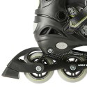 NA14198 CZARNO-ŻÓŁTY ROZM. L (39-42) ŁYŻWOROLKI NILS EXTREME NILS EXTREME