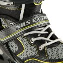 NA14198 CZARNO-ŻÓŁTY ROZM. L (39-42) ŁYŻWOROLKI NILS EXTREME NILS EXTREME