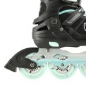 NA19088 CZARNO-MIĘTOWY ROZM. M (35-38) ŁYŻWOROLKI NILS EXTREME NILS EXTREME