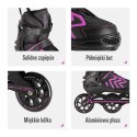 NA19318 CZARNO-FIOLETOWY ROZM. L (39-42) ŁYŻWOROLKI NILS EXTREME NILS EXTREME