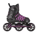 NA19318 CZARNO-FIOLETOWY ROZM. L (39-42) ŁYŻWOROLKI NILS EXTREME NILS EXTREME