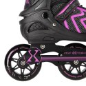 NA19318 CZARNO-FIOLETOWY ROZM. L (39-42) ŁYŻWOROLKI NILS EXTREME NILS EXTREME