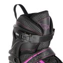 NA19318 CZARNO-FIOLETOWY ROZM. L (39-42) ŁYŻWOROLKI NILS EXTREME NILS EXTREME
