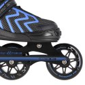 NA19318 CZARNO-NIEBIESKI ROZM. L (39-42) ŁYŻWOROLKI NILS EXTREME NILS EXTREME