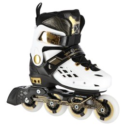 NA20004 BIAŁY ROZM. L(38-41) ŁYŻWOROLKI NILS EXTREME NILS EXTREME