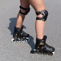 NA20004 CZARNY ROZM. L(38-41) ŁYŻWOROLKI NILS EXTREME NILS EXTREME