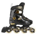 NA20004 CZARNY ROZM. L(38-41) ŁYŻWOROLKI NILS EXTREME NILS EXTREME
