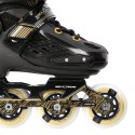 NA20004 CZARNY ROZM. S (30-33) ŁYŻWOROLKI NILS EXTREME NILS EXTREME