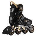NA22151 ŁYŻWOROLKI ARMOUR CZARNO ZŁOTE ROZM. 38 NILS EXTREME NILS EXTREME