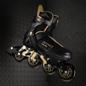 NA22151 ŁYŻWOROLKI ARMOUR CZARNO ZŁOTE ROZM. 40 NILS EXTREME NILS EXTREME