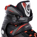 NA9080 CZARNO/CZERWONE ROZM L (39-42) ŁYŻWOROLKI NILS EXTREME NILS EXTREME