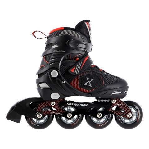 NA9080 CZARNO/CZERWONE ROZM M (35-38) ŁYŻWOROLKI NILS EXTREME NILS EXTREME NA9080 CZARNO/CZERWONE ROZM M (35-38) ŁYŻWOROLKI NILS EXTREME NILS EXTREME