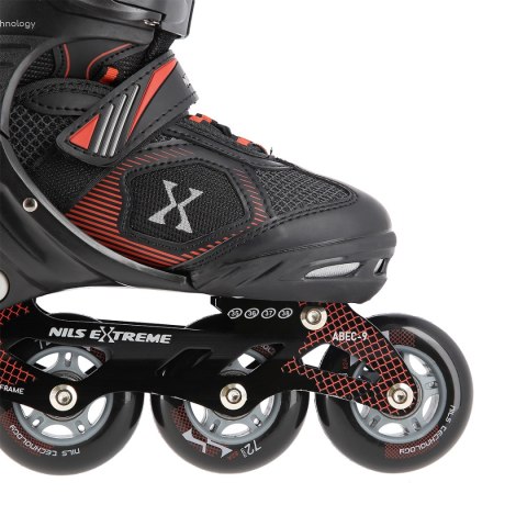 NA9080 CZARNO/CZERWONE ROZM M (35-38) ŁYŻWOROLKI NILS EXTREME NILS EXTREME NA9080 CZARNO/CZERWONE ROZM M (35-38) ŁYŻWOROLKI NILS EXTREME NILS EXTREME