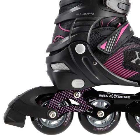 NA9080 CZARNO/FIOLETOWE ROZM M (35-38) ŁYŻWOROLKI NILS EXTREME NILS EXTREME NA9080 CZARNO/FIOLETOWE ROZM M (35-38) ŁYŻWOROLKI NILS EXTREME NILS EXTREME
