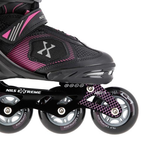 NA9080 CZARNO/FIOLETOWE ROZM M (35-38) ŁYŻWOROLKI NILS EXTREME NILS EXTREME NA9080 CZARNO/FIOLETOWE ROZM M (35-38) ŁYŻWOROLKI NILS EXTREME NILS EXTREME