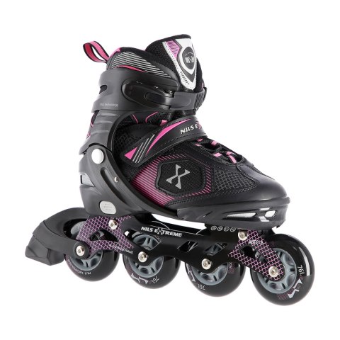 NA9080 CZARNO/FIOLETOWE ROZM S (31-34) ŁYŻWOROLKI NILS EXTREME NILS EXTREME NA9080 CZARNO/FIOLETOWE ROZM S (31-34) ŁYŻWOROLKI NILS EXTREME NILS EXTREME