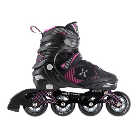 NA9080 CZARNO/FIOLETOWE ROZM S (31-34) ŁYŻWOROLKI NILS EXTREME NILS EXTREME NA9080 CZARNO/FIOLETOWE ROZM S (31-34) ŁYŻWOROLKI NILS EXTREME NILS EXTREME
